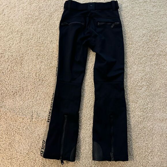 Goldbergh Rocky pippa Ski Pants Pippa Ski Pants Black Gold Logo Waterproof US 10 - Picture 8 of 8